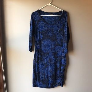 Black and Blue Express Dress